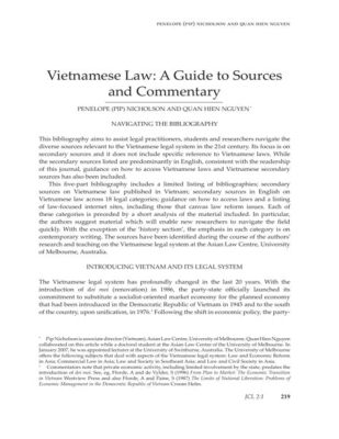  Handbook of Vietnamese Law: A Labyrinthine Exploration of Legal Norms and Cultural Nuances!